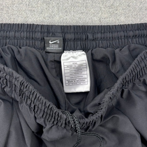 Nike Golf Rain Pants Mens XL Black Storm Fit Elastic Waist Drawstring Pockets - Picture 3 of 11